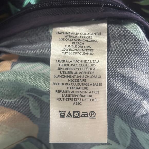 New Anthropologie x Maeve Escape Printed Pants Size 10 - Picture 7 of 12